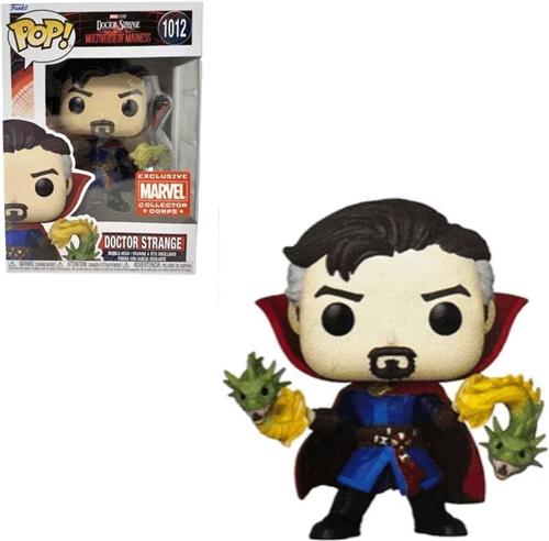 Funko Pop! Marvel: Doctor Strange with Dragons #1012 Multiverse Collector Corps w/ Protector [7.5/10]