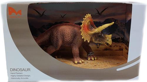 PIA Soft Toys - Triceratops in Showbox - PVC - Dinosaurus Prehistoric World - 30cm