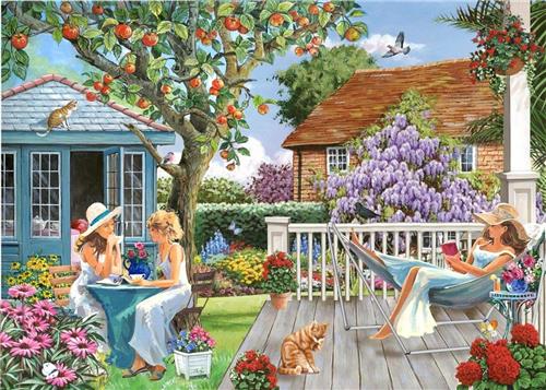 House of Puzzles Ladies Of Leisure - BIG 250 Piece Jigsaw Puzzle