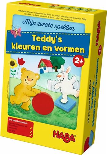 Haba Spel Spelletjes vanaf 2 jaar Teddy's kleuren en vormen