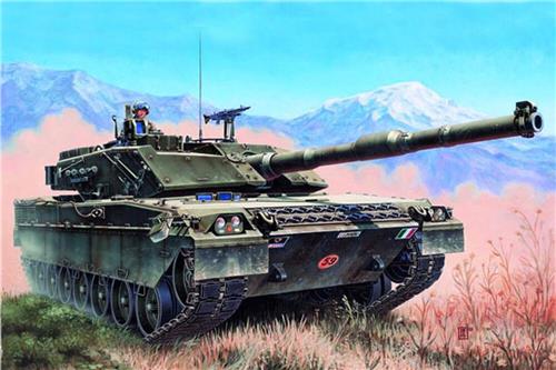 Trumpeter - 1/35 Italian C1 Ariete Mbt - Trp00332 - modelbouwsets, hobbybouwspeelgoed voor kinderen, modelverf en accessoires