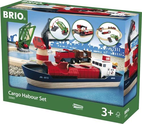 BRIO Treinset vracht bij de haven - 33061