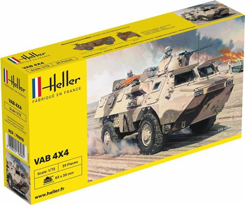 1:72 Heller 79898 VAB 4X4 Plastic Modelbouwpakket