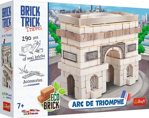 Brick Trick Travel - Arc de Triomph - boouwstenen