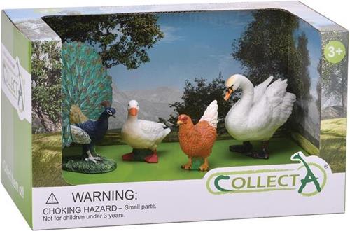 Collecta Boerderijdieren: Speelset Farm World 4-delig