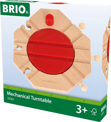 BRIO Mechanische draaitafel