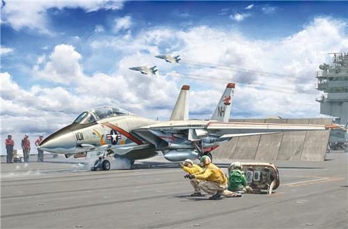 1:72 Italeri 1414 F-14A Tomcat Plastic Modelbouwpakket