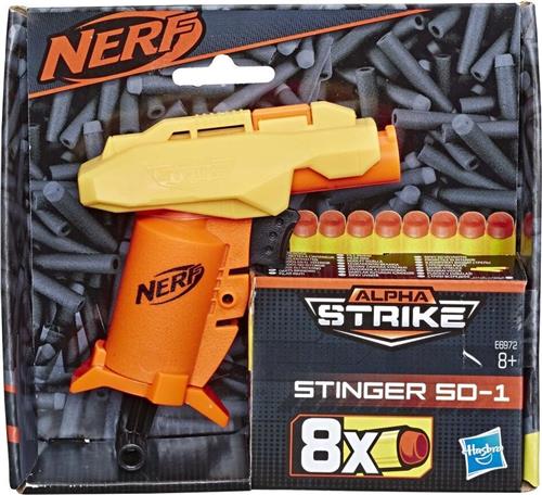 Nerf Alpha-Strike Stinger SD-1 Blaster met 8 Darts