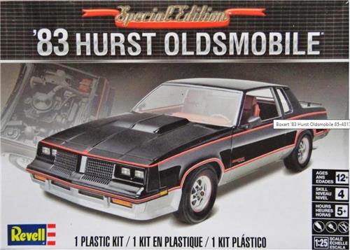 Revell Modelbouwset Hurst Oldsmobile 1:25 Zwart 94-delig