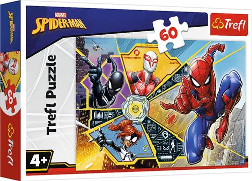 Trefl Trefl 60 - Op het web / Disney Marvel Spiderman