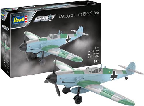 1:32 Revell 03653 Messerschmitt Bf109G-6 - Easy click system Plastic Modelbouwpakket