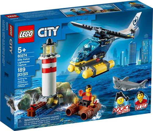 LEGO City Elite Politie vuurtoren aanhouding - 60274