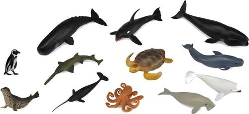 Collecta - Collecta Zeedieren Mini 12 st Set B