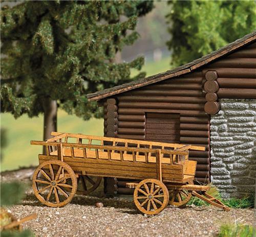 Busch - 2 Heuwagen H0 (5/20) * - BU1385 - modelbouwsets, hobbybouwspeelgoed voor kinderen, modelverf en accessoires