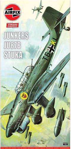 1:24 Airfix 18002V Junkers Ju87B Stuka Plastic Modelbouwpakket