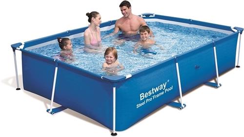 Bestway 56042 bovengronds zwembad Zwembad met frame Rechthoekig 2300 l