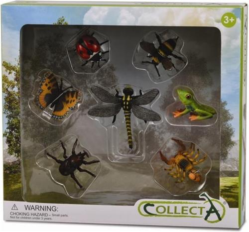 Collecta Insecten: Speelset In Giftverpakking  7-delig