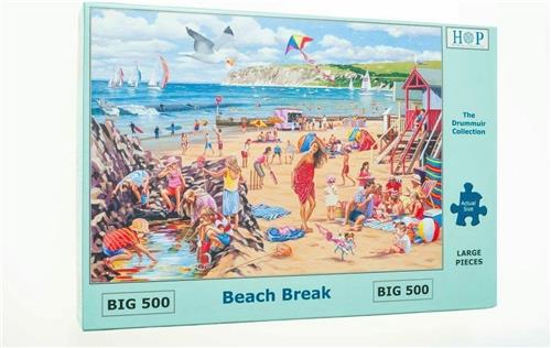 House of Puzzles Beach Break - BIG 500 Piece Jigsaw Puzzle