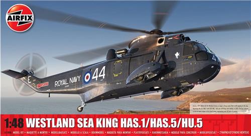 1:48 Airfix 11006 Westland Sea King Heli HAS.1/HAS.5/HU.5 Plastic Modelbouwpakket