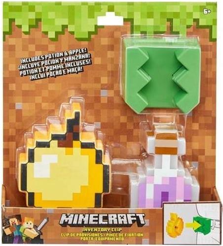 Mattel Minecraft Inventory Clip Inclusief Potion & Appel