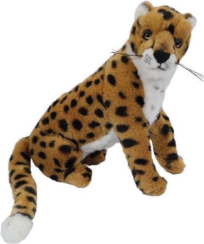 PIA Soft Toys - Pluche Knuffeldier Cheetah zittend - 32 cm