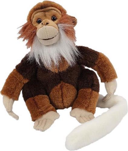 PIA Soft Toys - Pluche Knuffeldier Aap zittend - 28 cm