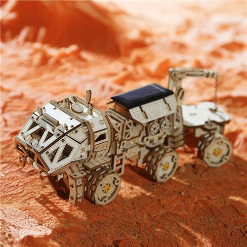 Voordeelpakket Space Hunter Solar  Rambler Rover  Harbinger Rover  Vagabond Rover  Navitas Rover - Robotime Houten Modelbouw  Modelbouwpakket