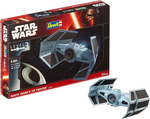 1:121 Revell 03602 Star Wars Darth Vaders TIE Fighter Plastic Modelbouwpakket