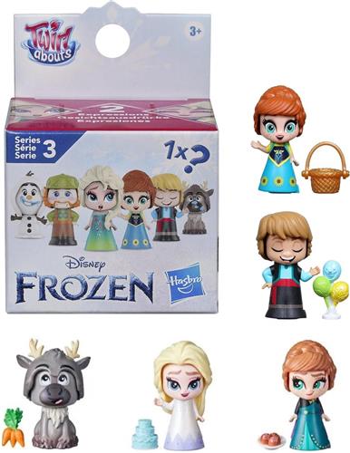 Disney Frozen Twirlabouts Blind Box Surprise - 1 exemplaar - 5 cm groot - Spaar ze allemaal