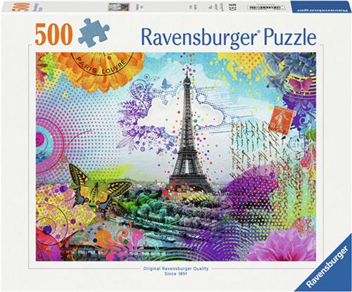 Ravensburger Legpuzzel Postkarte Aus Paris, 500st.