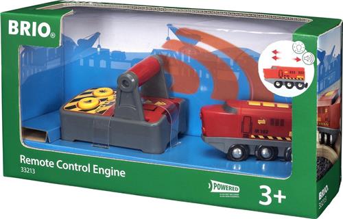 BRIO Rode RC locomotief met afstandsbediening - 33213