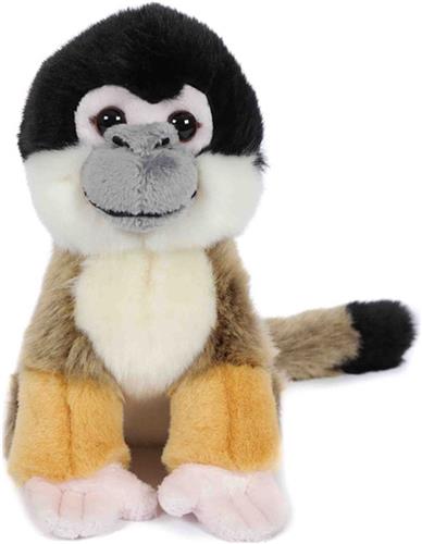 PIA Soft Toys Pluche Knuffeldier Doodshoofdaapje - 18 cm