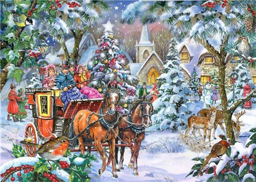 House of Puzzles Coach Party - 1000 Piece Jigsaw Puzzle