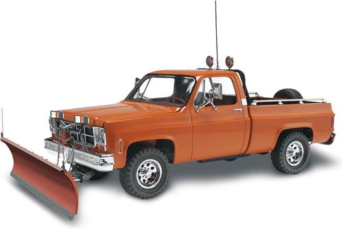 1:24 Revell 17222 GMC Pickup w/ Snow Plow Plastic Modelbouwpakket