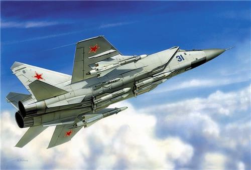 Zvezda - Mig-31 Soviet Interceptor (Zve7229) - modelbouwsets, hobbybouwspeelgoed voor kinderen, modelverf en accessoires