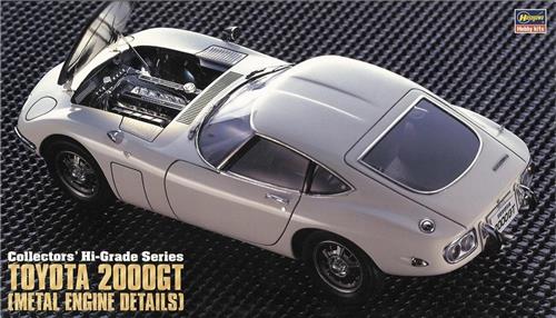 1:24 Hasegawa 51047 Toyota 2000GT Car with Metal Parts Plastic Modelbouwpakket