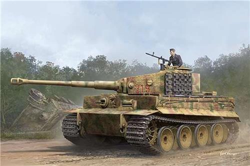 1:35 Trumpeter 09539 Pz.Kpfw.VI Ausf.E Sd.Kfz.181 Tiger I (Medium Prod.) w/ Zimmerit Plastic Modelbouwpakket