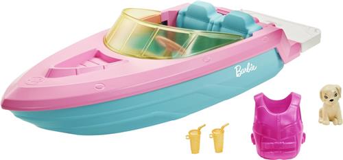 Barbie-boot Met puppy en Accessoires