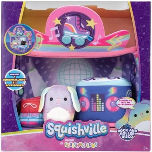 Squishville -  Rock and Roller Disco Deluxe Play Scene (Squishville by Squishmallows)