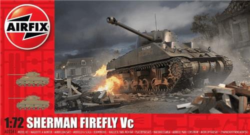 1:72 Airfix 02341 Sherman Firefly Plastic Modelbouwpakket