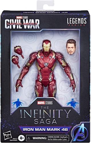 Marvel The Infinity Saga Iron Man Mark 46 - Actiefiguur 15 cm