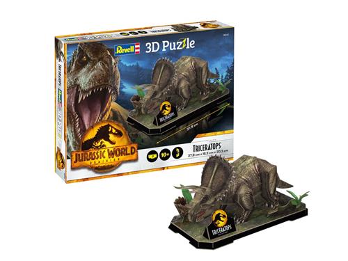 Revell 00242 Jurassic World Dominion - Triceratops 3D Puzzel