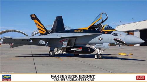 1:72 Hasegawa 02365 F/A-18E Super Hornet VFA-151 Vigilanets Plastic Modelbouwpakket