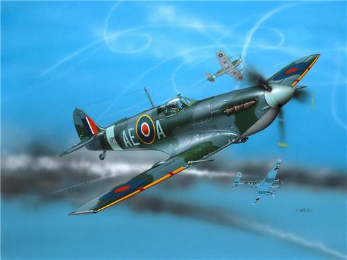 1:72 Revell 04164 Spitfire Mk.V Plastic Modelbouwpakket