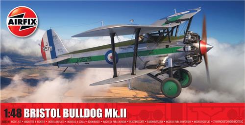 1:48 Airfix 05141 Bristol Bulldog Mk.ll - Propeller Vliegtuig Plastic Modelbouwpakket