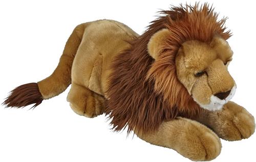 Ravensden pluche knuffeldier Leeuw - 50 cm - groot - leeuwen - safaridieren