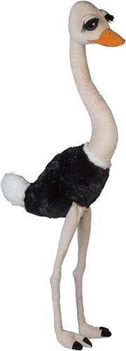 Nature Planet grote pluche struisvogel knuffel dier - 100 cm - Knuffeldieren