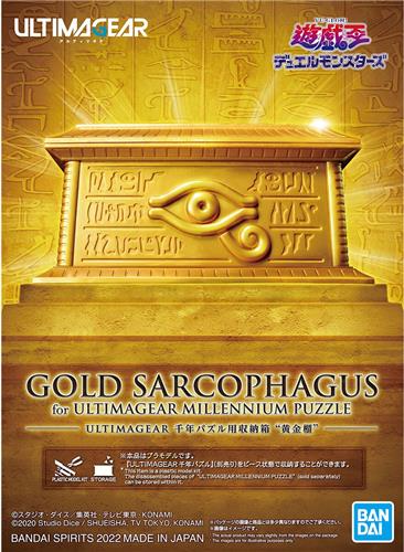 Bandai Yu-gi-oh! Puzzelborst Gold Sarcophagus For Ultimagear Milennium Goud