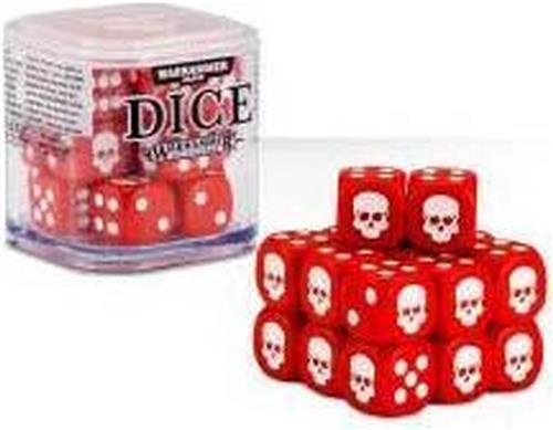 Warhammer Dice Red