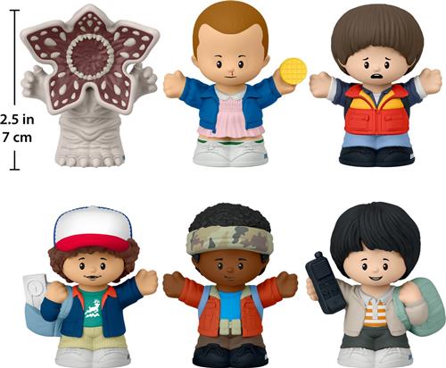 Stranger Things - Fisher-Price Little People Collector Mini Figures 6-Pack Castle Byers 7 cm